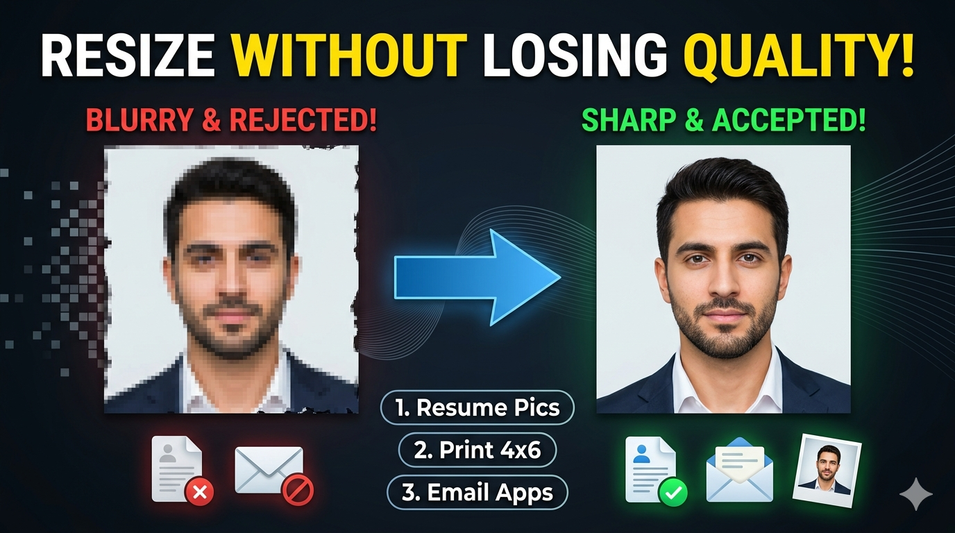 How to Resize Images for Email, Printing, and Documents Without Losing Quality